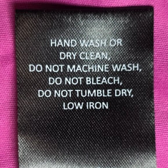 NWT HUTCH Brianna Burnout Mini Dress Fuschia L - Picture 13 of 13